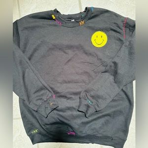 Boutique Smiley Happy Face Sweatshirt